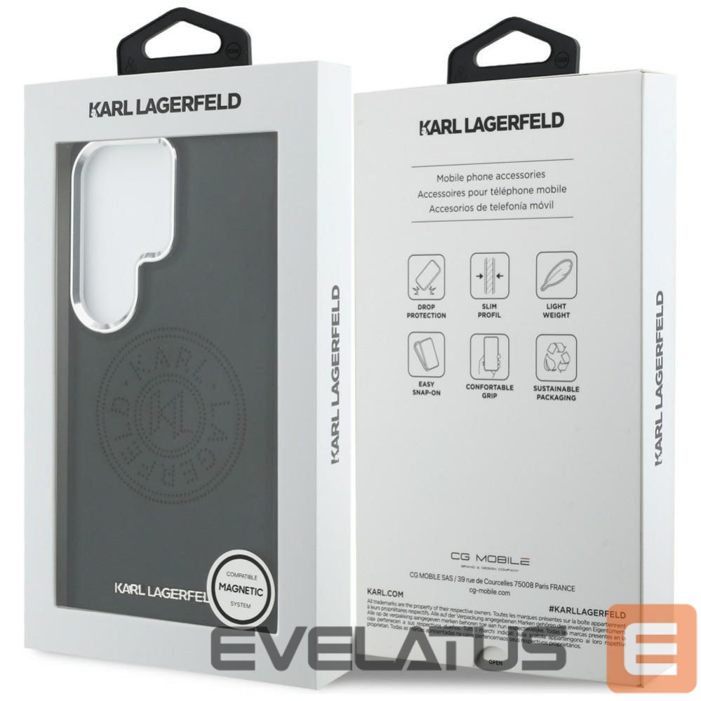 Другие товары Karl Lagerfeld Karl Lagerfeld Perforated KL MagSafe Case for Samsung Galaxy S26 Ultra - Black