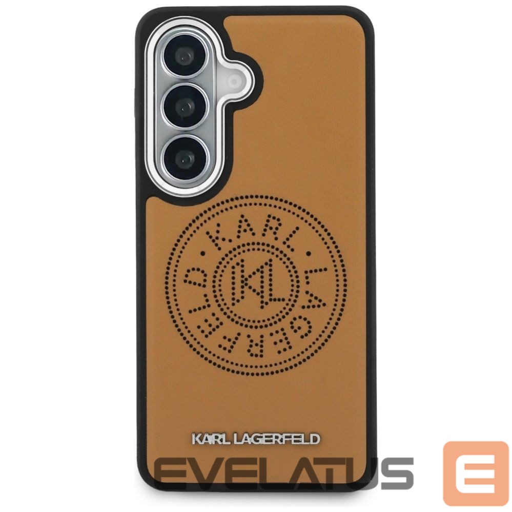 Другие товары Karl Lagerfeld Karl Lagerfeld Perforated KL MagSafe Case for Samsung Galaxy S26+ - Brown