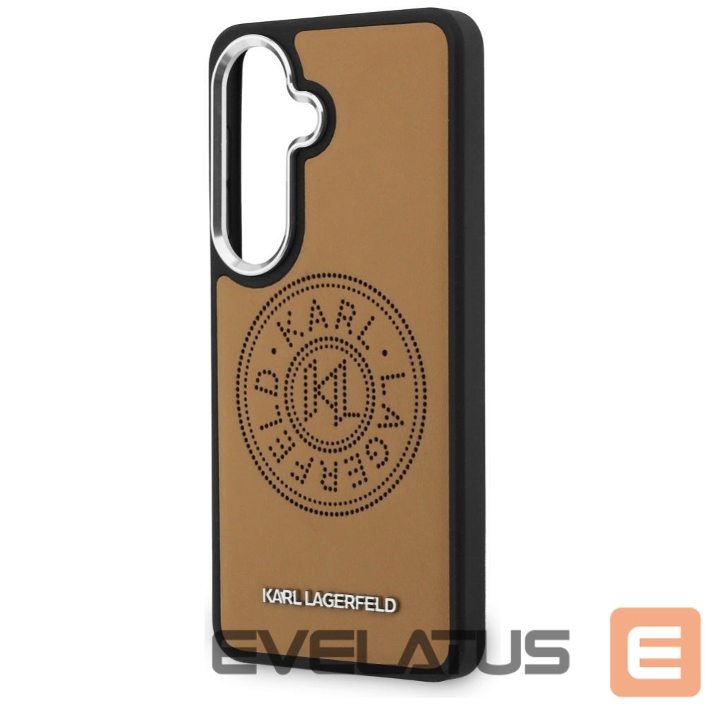 Другие товары Karl Lagerfeld Karl Lagerfeld Perforated KL MagSafe Case for Samsung Galaxy S26+ - Brown