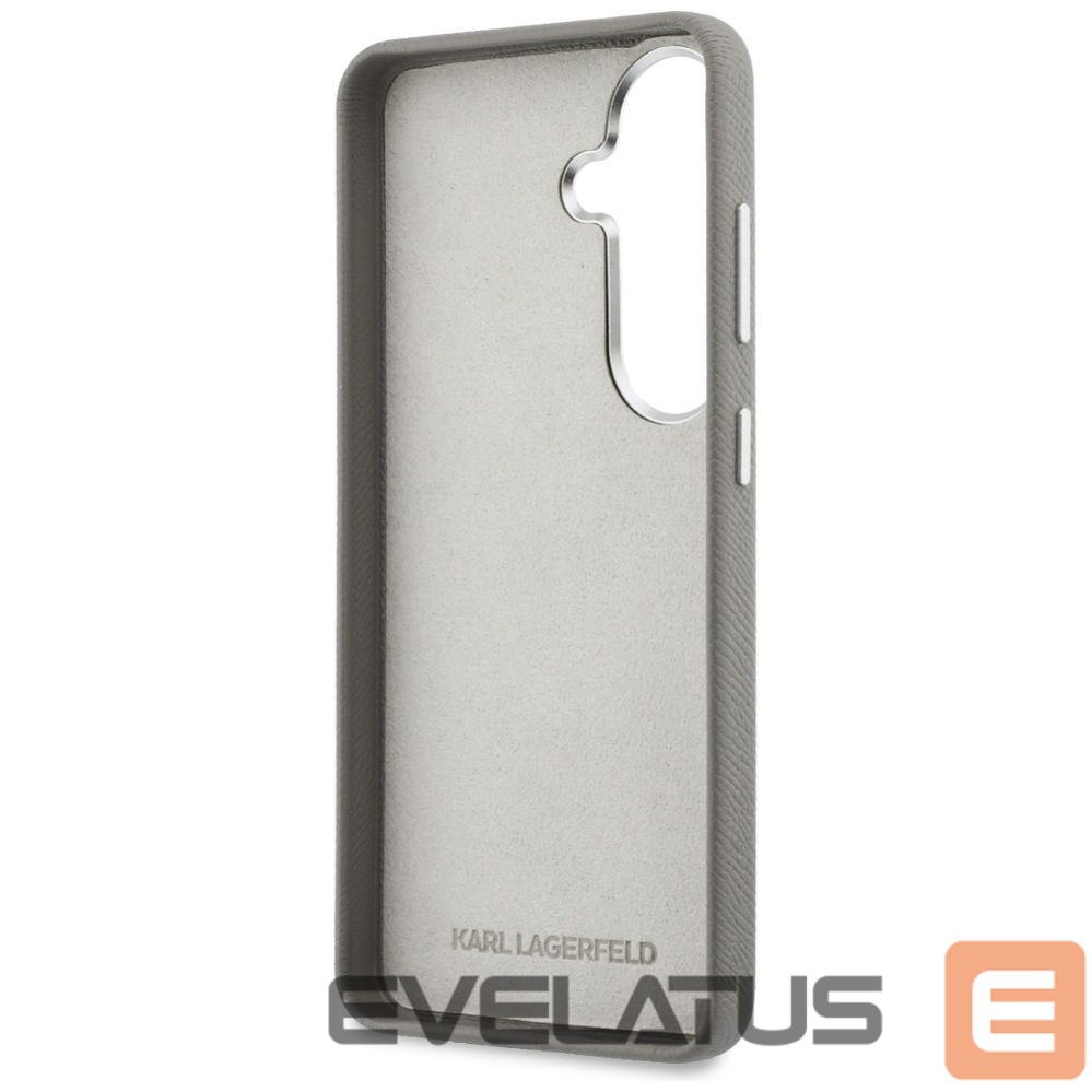 Другие товары Karl Lagerfeld Karl Lagerfeld Saffiano Double Heads Metal case for Samsung Galaxy S26 - silver