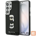 Другие товары Karl Lagerfeld  Karl Lagerfeld Saffiano Double Heads Metal Case for Samsung Galaxy S26 Ultra - Black 
