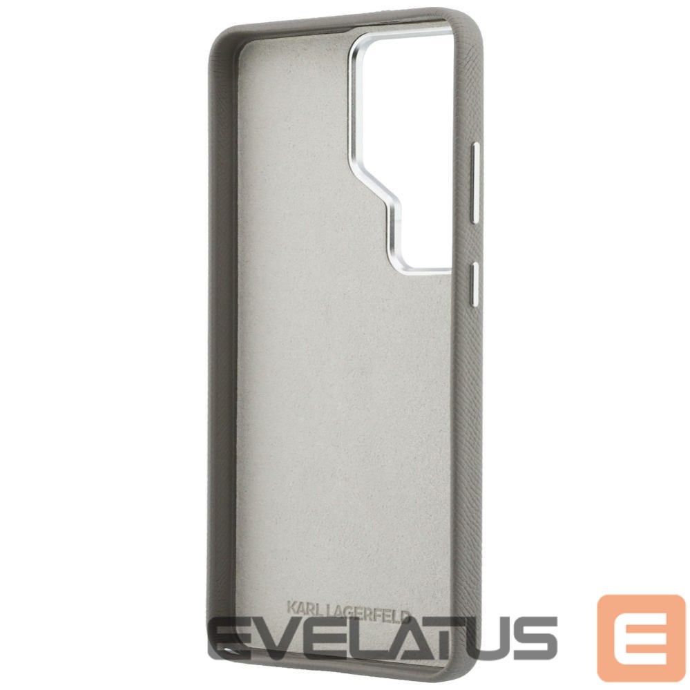Другие товары Karl Lagerfeld Karl Lagerfeld Saffiano Double Heads Metal case for Samsung Galaxy S26 Ultra - silver