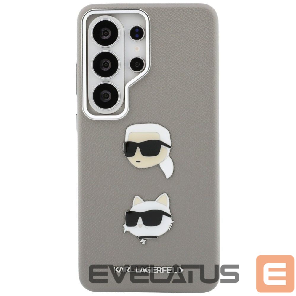 Другие товары Karl Lagerfeld Karl Lagerfeld Saffiano Double Heads Metal case for Samsung Galaxy S26 Ultra - silver