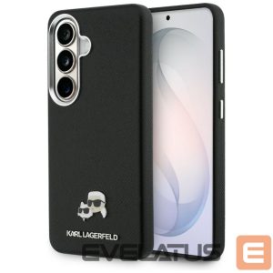 Другие товары Karl Lagerfeld  Karl Lagerfeld Saffiano Double Heads Metal Case for Samsung Galaxy S26+ - Black 