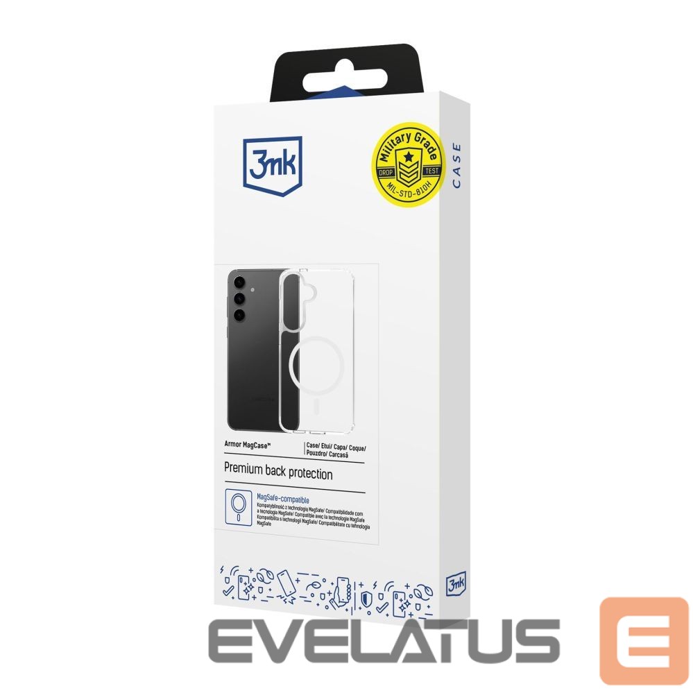 Другие товары 3MK 3mk Armor Magcase for Samsung Galaxy S24+ - transparent