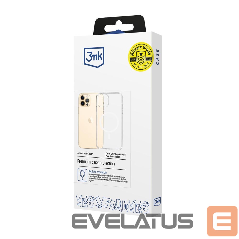 Другие товары 3MK 3mk Armor Magcase for iPhone 12 Pro Max - Transparent