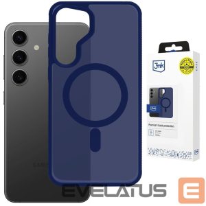 Другие товары 3MK  3mk Smoke MagCase for Samsung Galaxy S25 - Blue-Translucent 