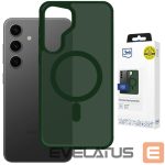 Другие товары 3MK  3mk Smoke MagCase for Samsung Galaxy S25 - Green-Translucent 