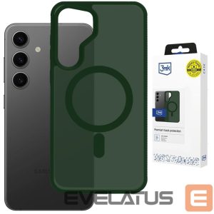 Другие товары 3MK  3mk Smoke MagCase for Samsung Galaxy S25 - Green-Translucent 