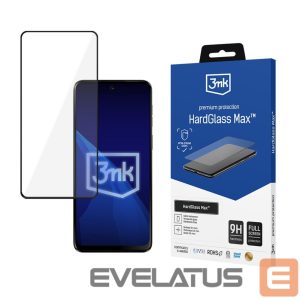 Другие товары 3MK  Reinforced Full Coverage Tempered Glass 3mk HardGlass Max Black for Motorola Moto G55 5G 
