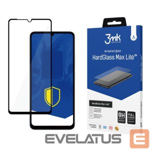 Другие товары 3MK  Reinforced Full Coverage Tempered Glass 3mk HardGlass Max Black for Xiaomi Redmi 13C / Poco C65 