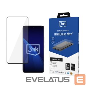 Другие товары 3MK  Reinforced full-screen tempered glass 3mk HardGlass Max Black for Xiaomi Redmi Note 13 Pro+ 