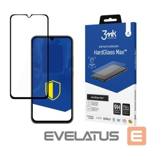 Другие товары 3MK  Reinforced Full Coverage Tempered Glass 3mk HardGlass Max Black for Samsung Galaxy A34 5G 