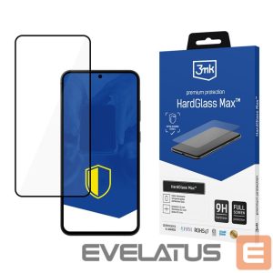 Другие товары 3MK  Reinforced full-screen tempered glass 3mk HardGlass Max Black for Samsung Galaxy S25+ 
