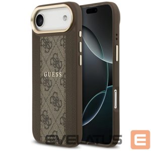 Другие товары Guess  Guess 4G Stripe MagSafe case for iPhone Air - brown 