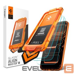 Другие товары Spigen  Spigen Glas.tR AlignMaster Slim 3-Pack Tempered Glass for iPhone 17 Pro 