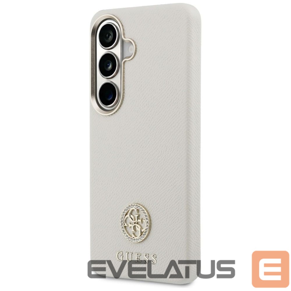 Другие товары Guess Guess Rhinestone Round Logo MagSafe Case for Samsung Galaxy S26+ - Beige