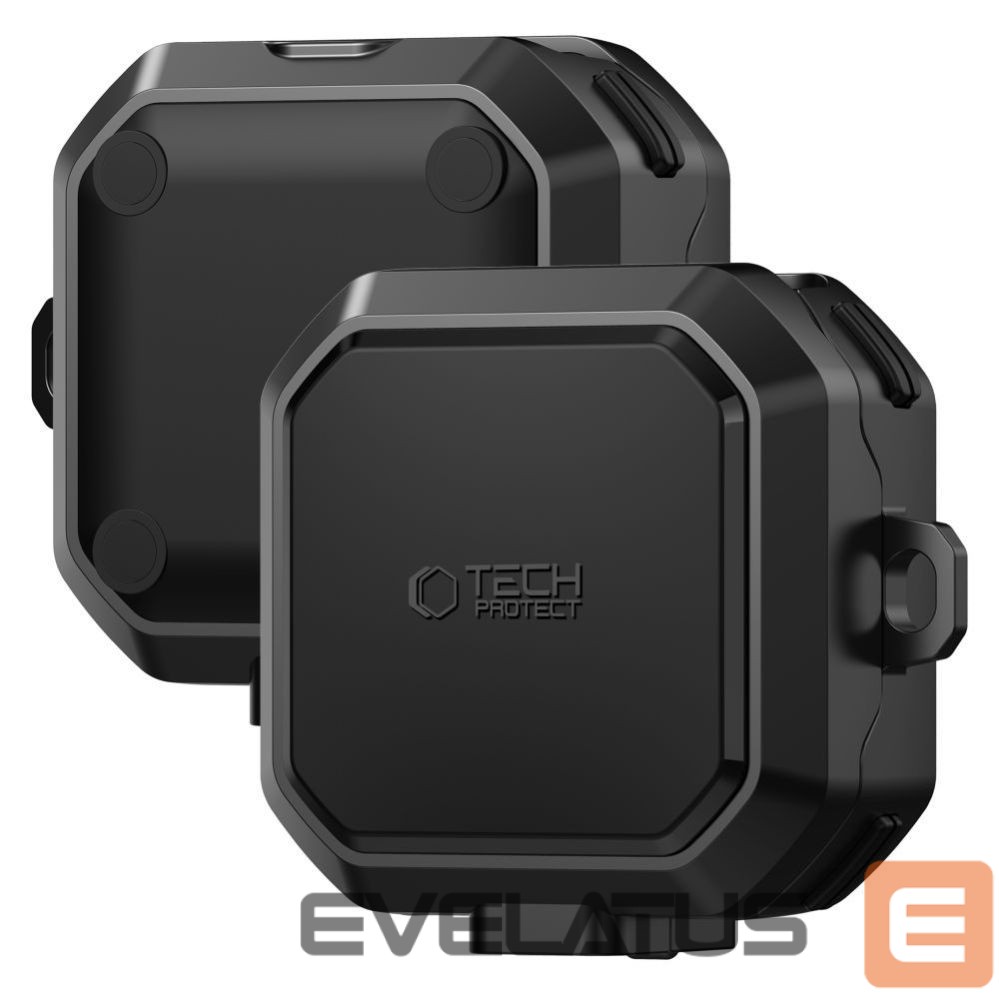 Другие товары Tech-Protect Tech-Protect Carbonox MagSafe Case for Samsung Galaxy Buds 4 / 4 Pro - Black