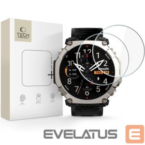 Другие товары Tech-Protect  Tech-Protect Glass Fit+ 2-Pack Tempered Glass for Amazfit T-Rex Ultra 2 