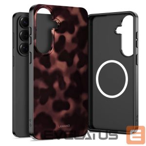 Другие товары Tech-Protect  Tech-Protect Lamano MagSafe Case for Samsung Galaxy A36 / A37 5G - Black and Brown 
