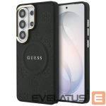 Другие товары Guess  Guess Saffiano Peony Embossed Ring MagSafe Case for Samsung Galaxy S26 Ultra - Black 