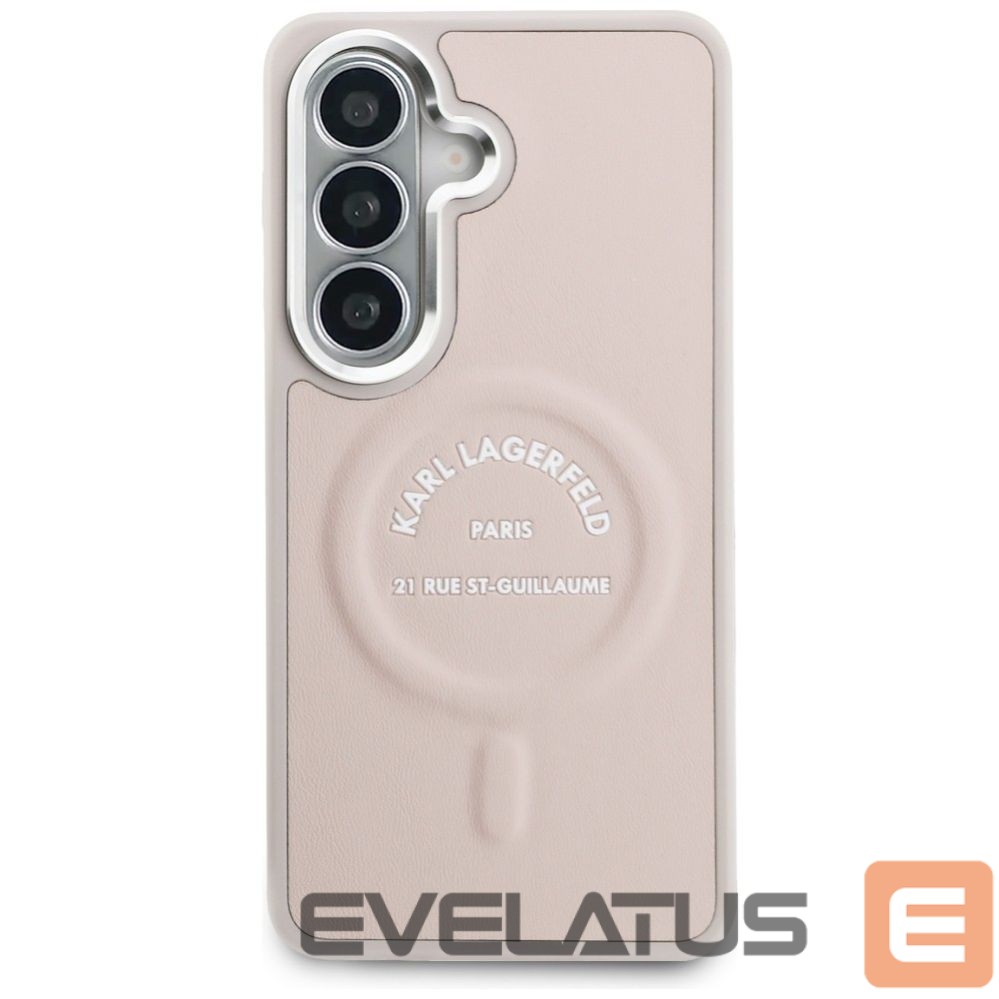Другие товары Karl Lagerfeld Karl Lagerfeld Embossed Ring RSG Logo MagSafe Case for Samsung Galaxy S26 - Pink