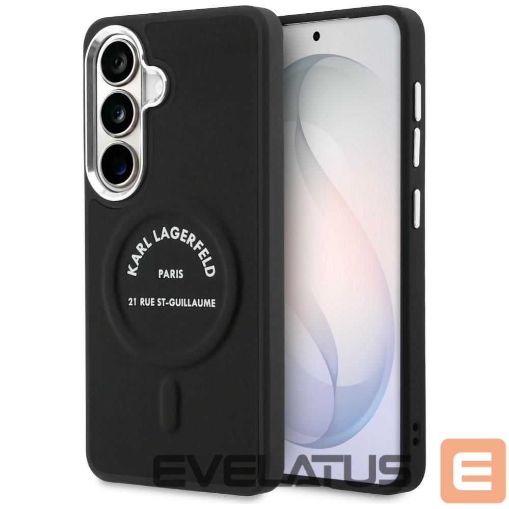 Другие товары Karl Lagerfeld Karl Lagerfeld Embossed Ring RSG Logo MagSafe Case for Samsung Galaxy S26+ - Black