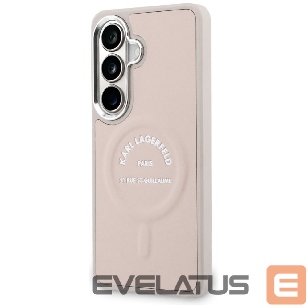 Другие товары Karl Lagerfeld Karl Lagerfeld Embossed Ring RSG Logo MagSafe Case for Samsung Galaxy S26+ - Pink