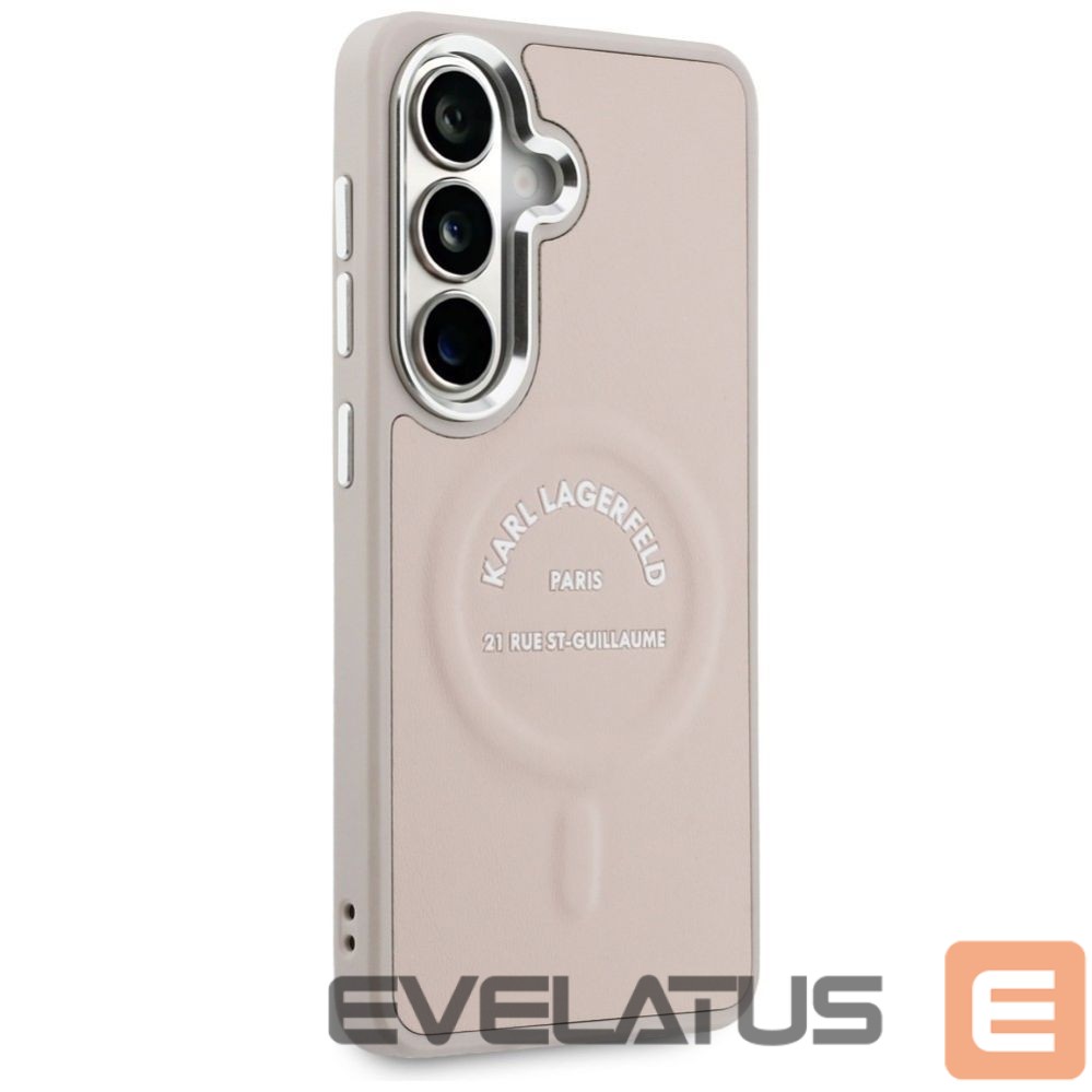 Другие товары Karl Lagerfeld Karl Lagerfeld Embossed Ring RSG Logo MagSafe Case for Samsung Galaxy S26+ - Pink