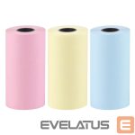 Аксессуары и расходные материалы Hurtel  Set of colorful paper rolls for the HURC9 cat mini thermal printer - 3 pcs. 