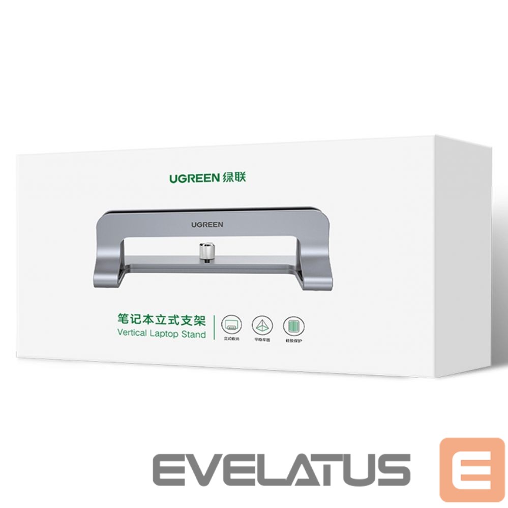 Зарядное устройство Ugreen Ugreen LP258 Vertical Stand for 2 Devices Aluminum for Laptop Tablet - Silver