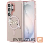 Чехол на заднюю панель Karl Lagerfeld  KARL LAGERFELD case for SAMSUNG S26 Ultra KLHMS26L5HKSCAP (Magnetic IML KC Script) pink 
