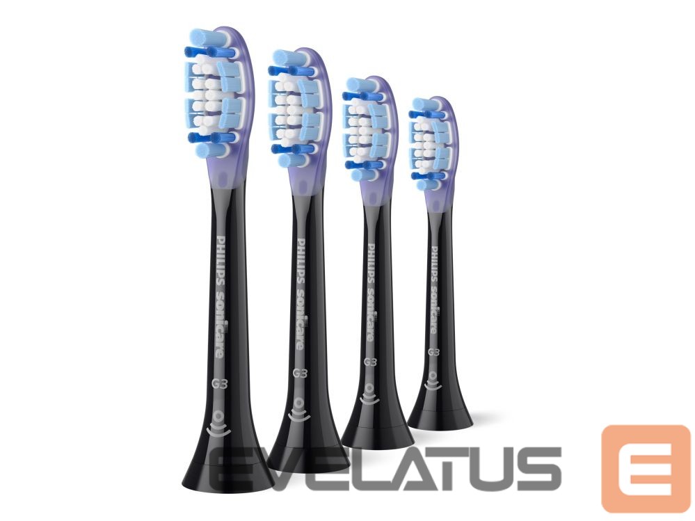 Зубная щётка Philips HX9054/88 Sonicare Premium Gum Care Replacement brush heads, 4 pcs, Black |