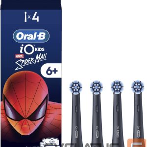 Зубная щётка Oral-B  Replacement brush heads | iO kids Refills Spiderman | Heads | For kids | Number of brush heads included 4 