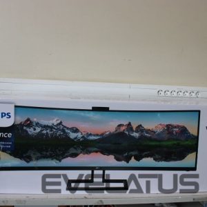 Монитор Philips  SALE OUT.  499P9H/00 48,8" (124 cm) VA/32:9, 5120 x 1440, 450 cd/m2/ HDMI, USB/ Black, DAMAGED PACKAGING | SuperWide curved LCD display | 499P9H/00 | 48.8 " | VA | Dual QHD | 32:9 | 70 Hz | 5 ms | 5120 x 1440 pixels | 450 cd/m² | Headphone out | HDMI ports quantity 2 | Black | DAMAGED PACKAGING 