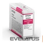 Аксессуары и расходные материалы EPSON  T85030N Singlepack ink, Vivid Magenta |   | T8503 |  T8503 - vivid magenta - original - ink cartridge | Ink cartridge | Vivid magenta 