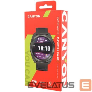 Умные часы Canyon  CANYON smart watch Maveric SW-83 GPS Black 