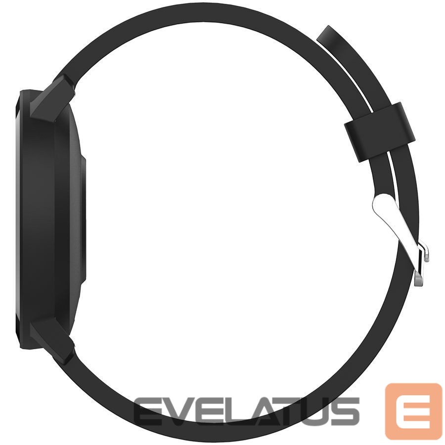 Умные часы Canyon CANYON Lollypop SW-63, Smart watch, 1.3inches IPS full touch screen, Round watch, IP68 waterproof, multi-sport mode, BT5.0, compatibility with iOS and android, black, Host: 25.2*42.5*10.7mm, Strap: 20*250mm, 45g