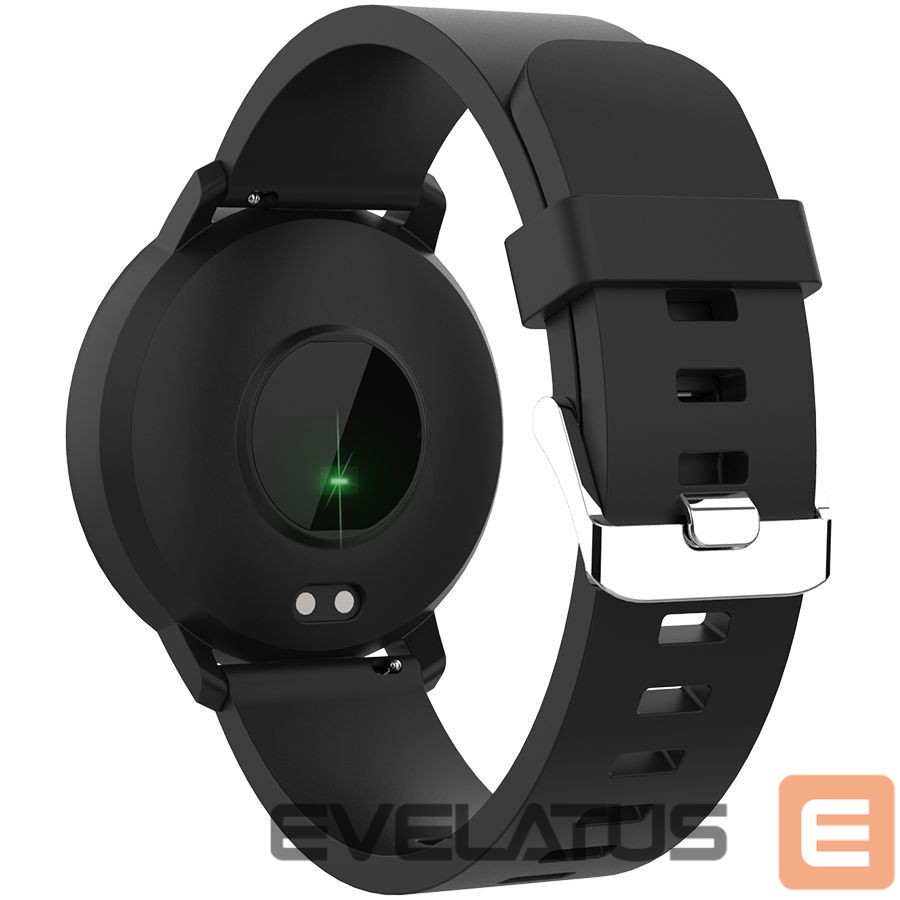 Умные часы Canyon CANYON Lollypop SW-63, Smart watch, 1.3inches IPS full touch screen, Round watch, IP68 waterproof, multi-sport mode, BT5.0, compatibility with iOS and android, black, Host: 25.2*42.5*10.7mm, Strap: 20*250mm, 45g