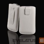 Чехол универсальный карман iLike Universal Leather Pocket Case XS White