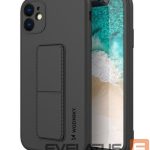 Чехол на заднюю панель Wozinsky Apple Kickstand Case flexible silicone iPhone 11 Black