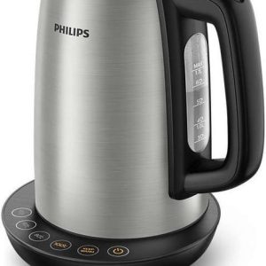 Чайник Philips  Kettle HD9359/90 Electric, 2200 W, 1.7 L, Stainless steel/Plastic, 360° rotational base, Grey 