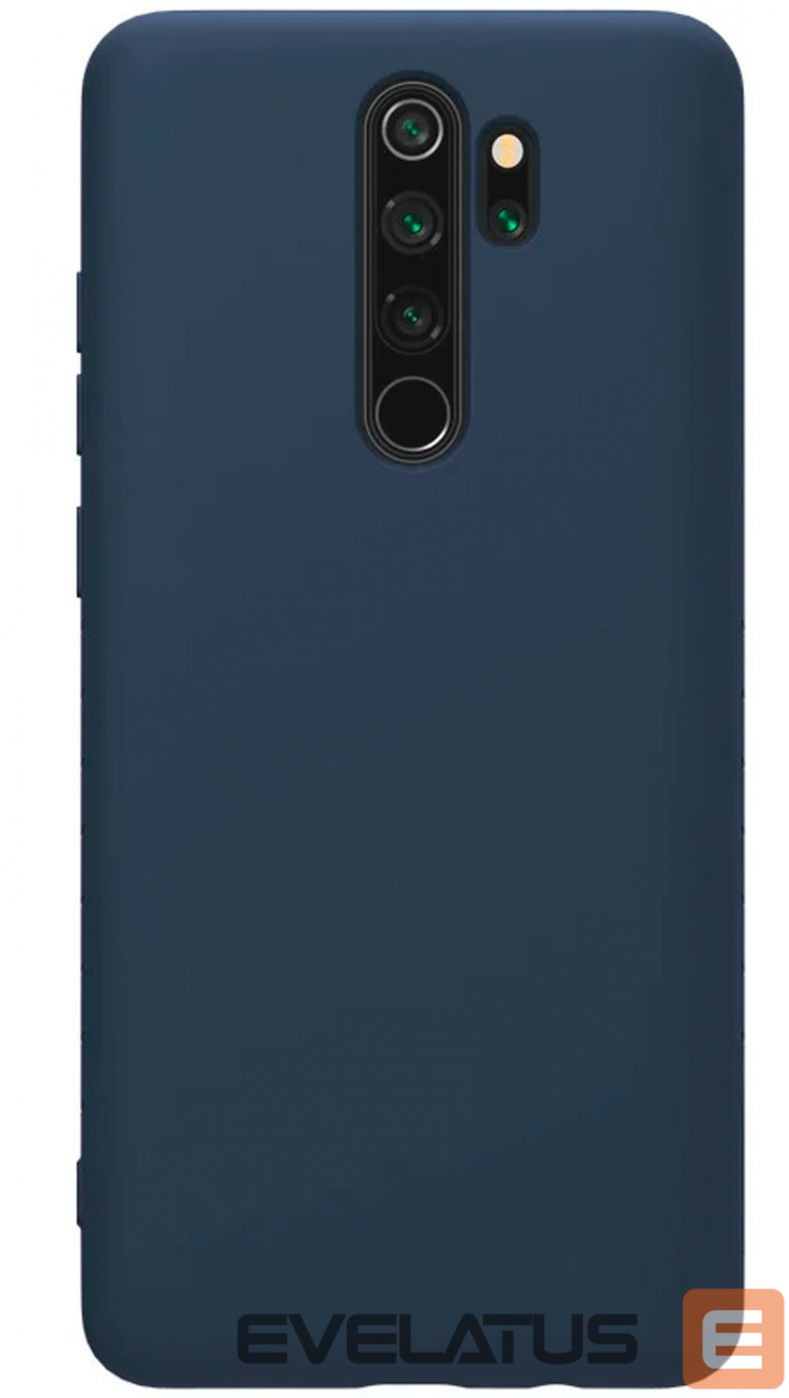 Чехол на заднюю панель Evelatus Xiaomi Note 8 Pro Nano Silicone Case Soft Touch TPU Dark Blue