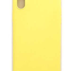 Чехол на заднюю панель Evelatus Apple iPhone X/Xs Nano Silicone Case Soft Touch TPU Yellow