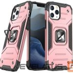 Чехол на заднюю панель Wozinsky Apple iPhone 13 Pro Ring Armor Case Kickstand Tough Rugged Pink