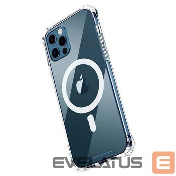 Чехол на заднюю панель Tel Protect Apple iPhone 12 Pro Max MagSilicone Case Transparent