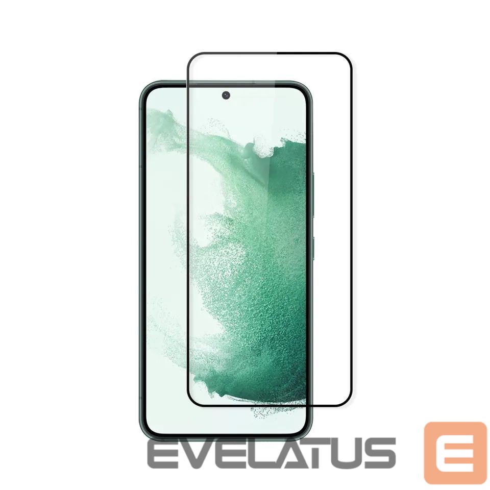 Защитное стекло Evelatus Samsung Galaxy S22 2.5D Full Cover Japan Glue Glass Anti-Static