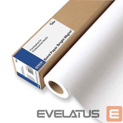 Офисные принадлежности EPSON C13S045280 Bond Paper Bright, White, 914 mm x 50 m, 90 g/m²