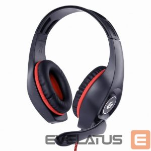 Проводные наушники Gembird  HEADSET GAMING/RED/BLACK GHS-05-R 