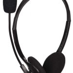Проводные наушники Gembird  HEADSET STEREO/BLACK MHS-123 